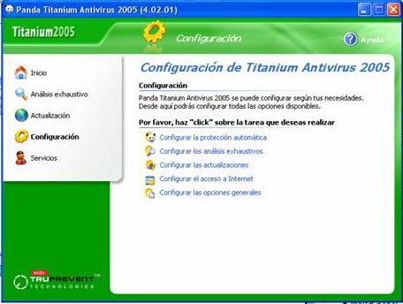 Firewall del Panda Titanium 2005