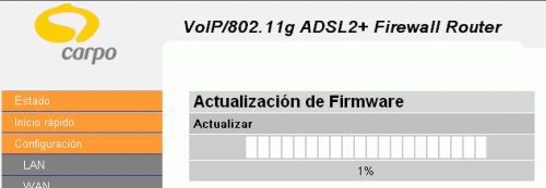 Actualizar Firmware Router Carpobox I