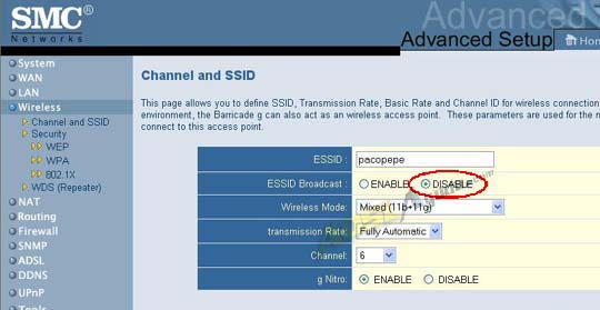 Configurar Router Wifi Smc Barricade