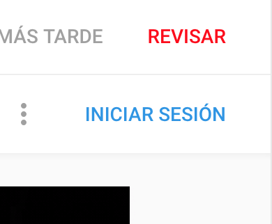 Deberemos iniciar sesión en YouTube con nuestra cuenta de Google para guardar los vídeos en listas