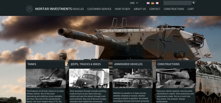 ¿Quieres comprarte un tanque?