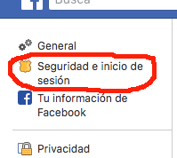 En la opción de seguridad podremos configurar que nos requiera un código numérico enviado al teléfono cada vez que abramos sesión en un nuevo dispositivo