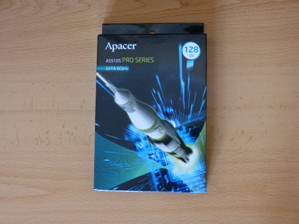 Caja de la unidad SSD de Apacer