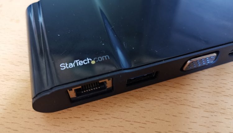 Detalle del dock de StarTech.com