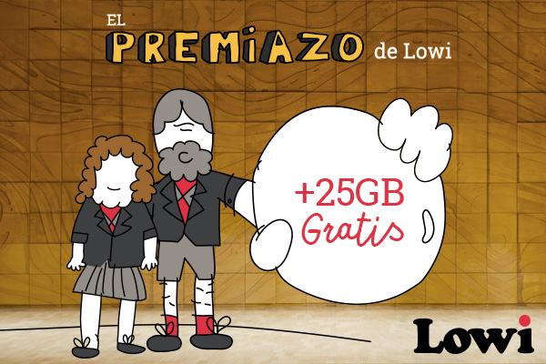 Lowi regala 25 GB por Navidad