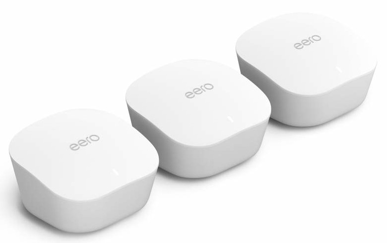 El eero se puede adquirir individualmente, o en un pack de 3 unidades para cubrir grandes áreas