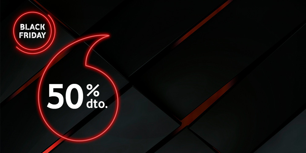 Oferta de Vodafone para el Black Friday