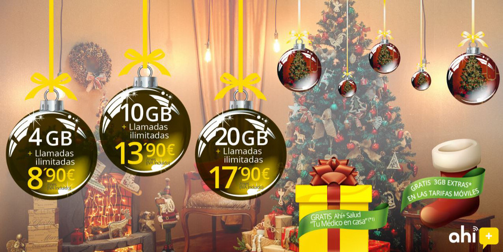 Oferta navideña de Ahí+