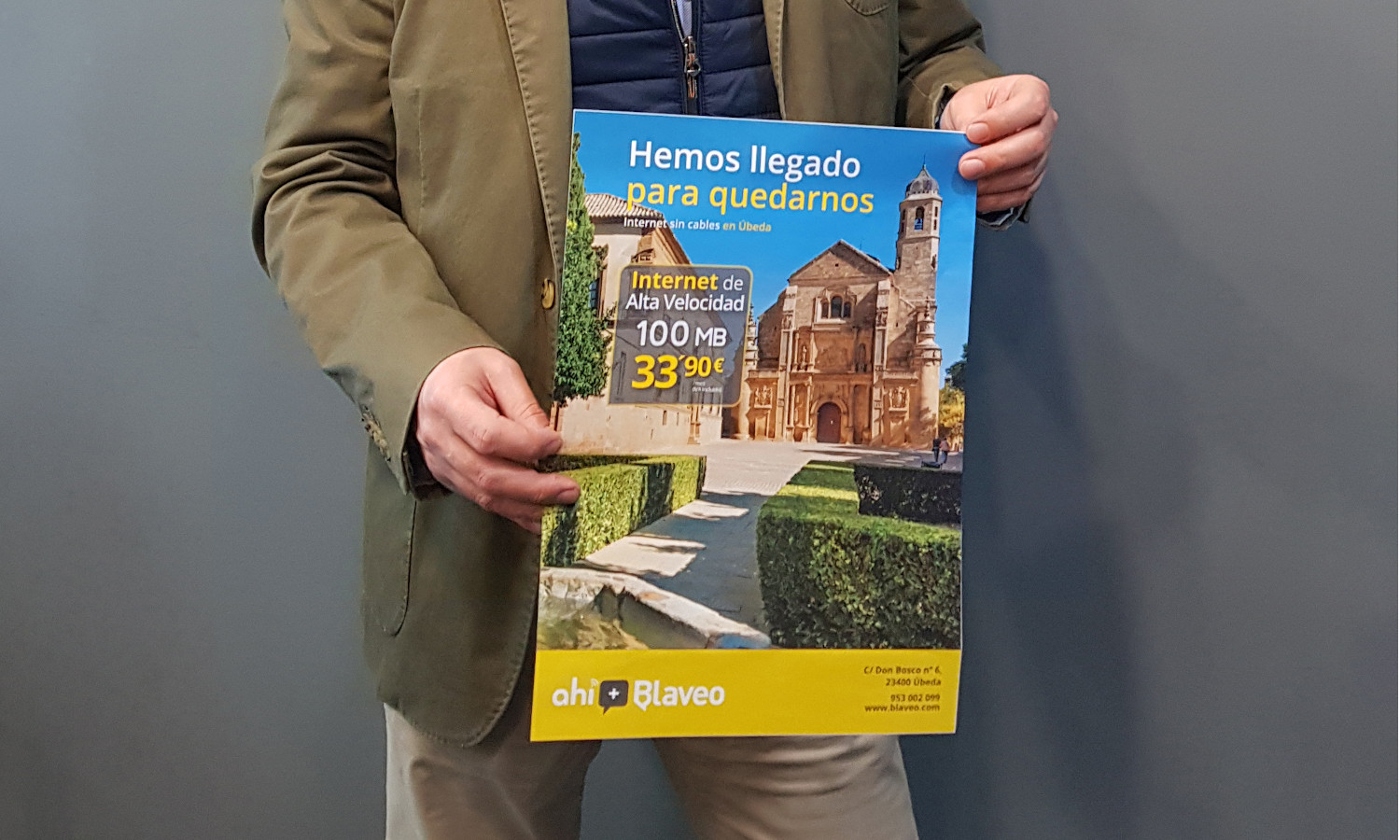 Ahí+ llega al casco antiguo de Úbeda
