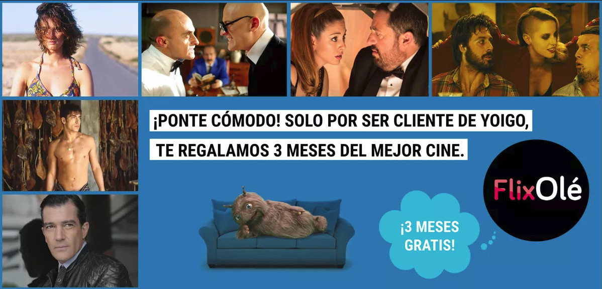 FlixOlé llega a Yoigo