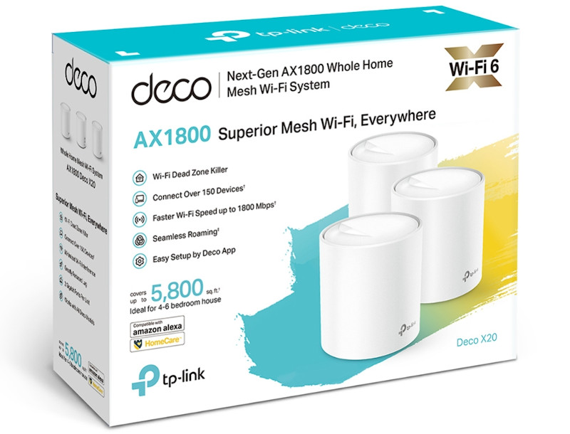 Caja del TP-Link Deco X20
