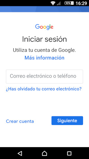 Configurar otra cuenta de Google