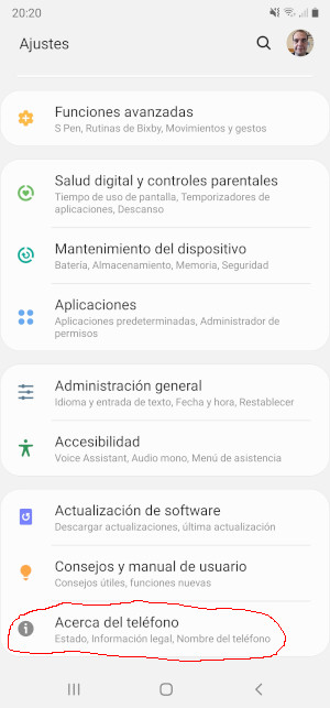 como activar opciones de programador