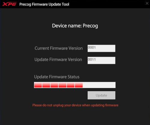 Actualizando el firmware